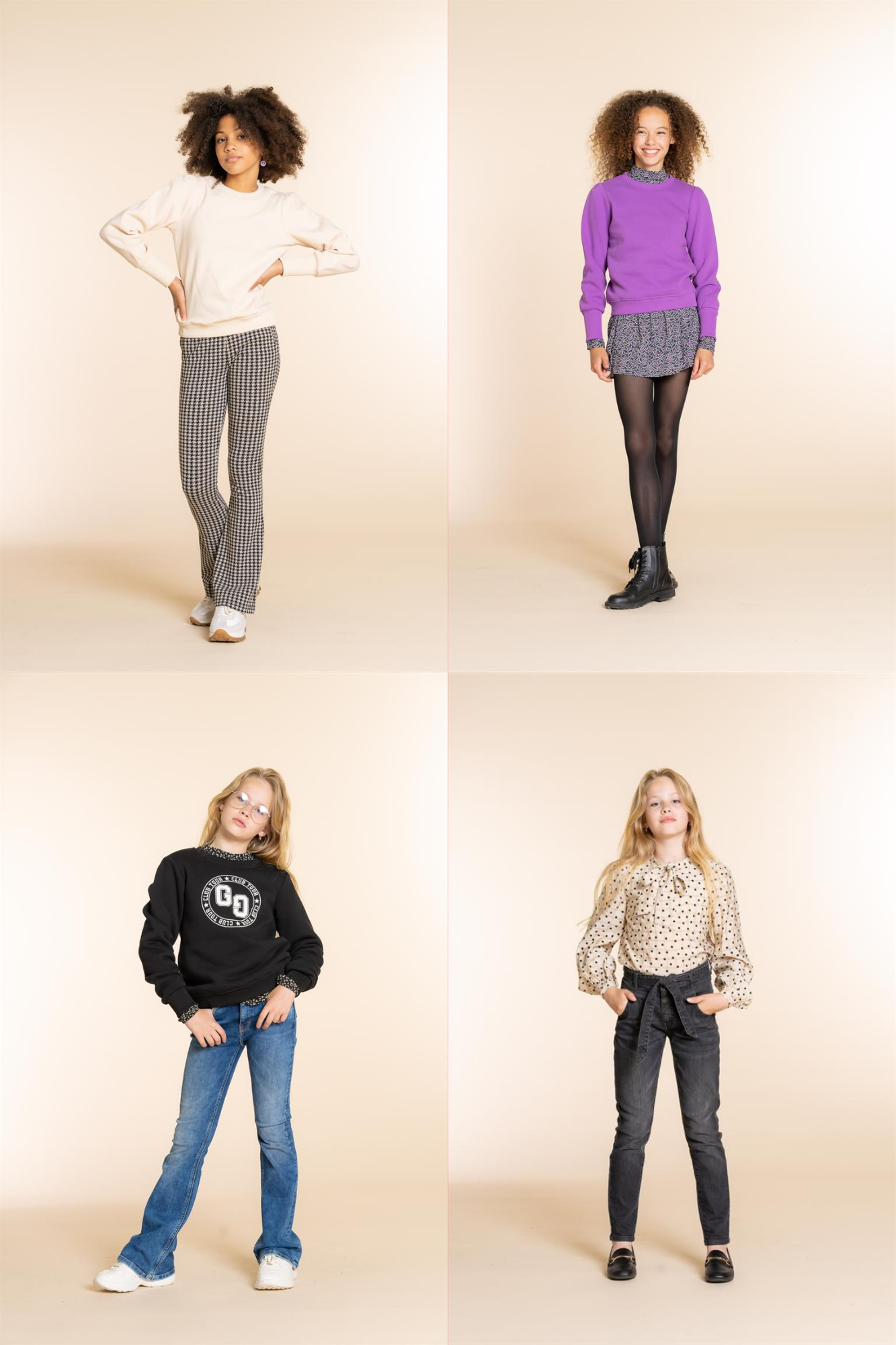 Beige Minimalist Neutral Fashion Photo Collage